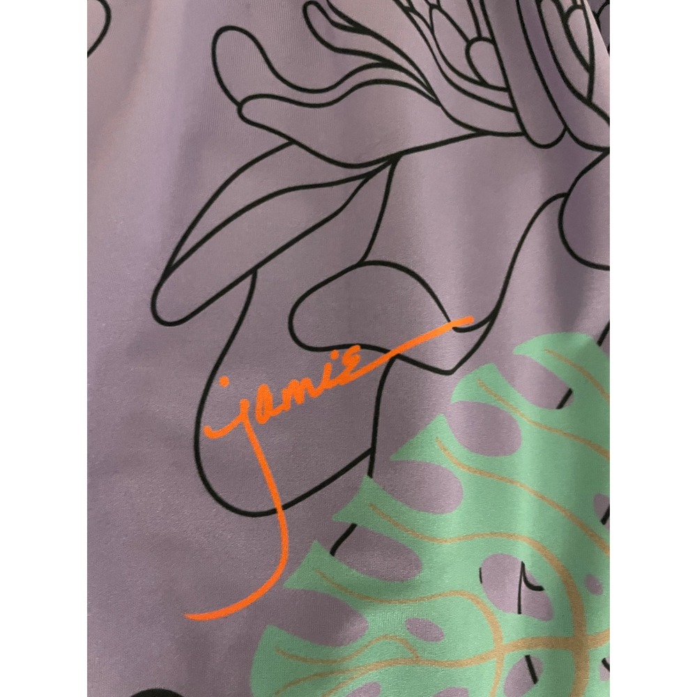 Jamie Sadock Golf Skort Women Size 10 Purple Multi‎ Floral Athletic Active Mini - Picture 4 of 11